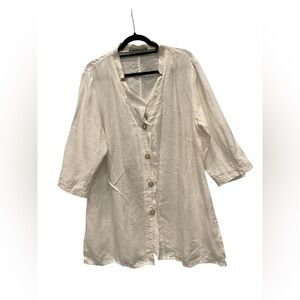 Sulu by Kerstin Bernecker Woman’s Linen Top Size:46